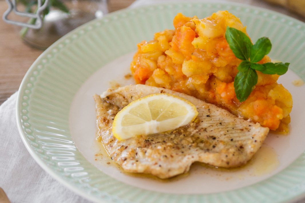 Schollenfilet mit Möhren 1